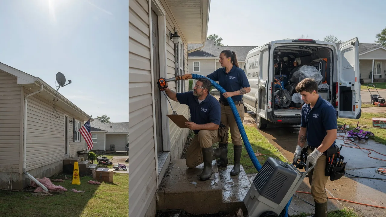 Ceiling Water Damage Restoration in Lignum, VA near me
